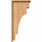 Ekena Millwork Mediterranean Smooth Corbel w/Backplate, Western Red Cedar, 7 1/2"W x 14"D x 30"H COR08X14X30MED01SWR - alternate 4